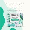 The Honey Pot Company - Herbal Pads for Women - Super w/Wings - Infused w/Essential Oils for Cooling Effect, Organic Cotton Cover, & Ultra-Absorbent Pulp Core - Feminine Care - 16 ct view 4