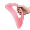 AICNLY Large Gua Sha Massage Tool, Lymphatic Drainage Massager, Muscle Scraping Massage Tools, Body Sculpting Anti Cellulite Tools for Man and Women (Pink) view 1