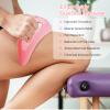 AICNLY Large Gua Sha Massage Tool, Lymphatic Drainage Massager, Muscle Scraping Massage Tools, Body Sculpting Anti Cellulite Tools for Man and Women (Pink) view 2