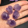 100g Natural Multiple Point raw Amethyst Cluster Small Rough Stone specimens Purple crystal-50g view 3