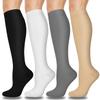 Aoliks Compression Socks for Women and Men, 4 Pairs, Support Stockings view 1