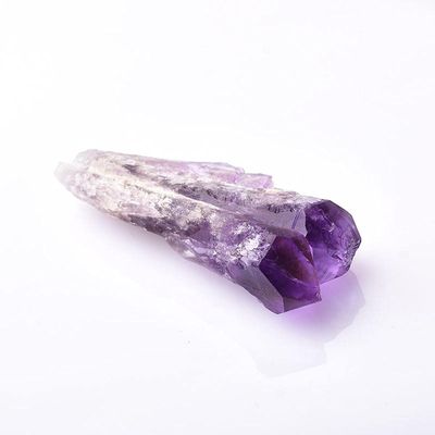 1PC Natural Amethyst Quartz Cluster Ore Mineral Crystal Wand Point Raw Crystals Mineral Specimen Stone Home Decoration-Natural Amethyst_30-50g