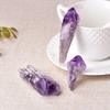 1PC Natural Amethyst Quartz Cluster Ore Mineral Crystal Wand Point Raw Crystals Mineral Specimen Stone Home Decoration-Natural Amethyst_30-50g view 3