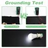 NIULAFR 2 Pics Grounding Mat Kit, Grounding pad Foot Therapy, Reconnect to The Earth Relieve Pain,Improve Sleep, 15 Ft Cord Included,Grounding Mat at Home, Work, Black(11.6 x 27) view 3
