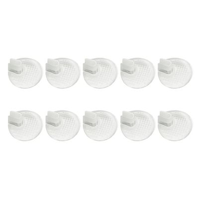 5pairs Transparent Gel Forefoot Insoles of Non- Cushions for Sandals Slippers Thong Shoes Washable Reusable Toe Protectors for Comfortable Foot Support