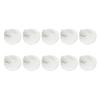 5pairs Transparent Gel Forefoot Insoles of Non- Cushions for Sandals Slippers Thong Shoes Washable Reusable Toe Protectors for Comfortable Foot Support view 1