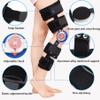 WILLQ Hinged Knee Brace ROM Adjustable Post Op Knee Support for OSTE Arthritis Joint Injuries Orthopedic Rehab Post Op Recovery Immobilization Splint Medical Orthopedic Guard Protector,Lager view 4