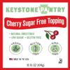 Keystone Pantry Cherry Sugar-Free Topping Gluten Free Low Sugar Vegan GMO Free Kosher parve view 3