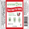 Keystone Pantry Cherry Sugar-Free Topping Gluten Free Low Sugar Vegan GMO Free Kosher parve view 4