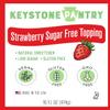 Keystone Pantry Strawberry Sugar-Free Topping Natural Sweetener Low Sugar Gluten Free Vegan GMO Free Kosher-parve view 3