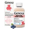 Genexa Infants' Clean Acetaminophen | Pediatrician Preferred Ingredients | Pain Reliever & Fever Reducer for Babies | Dye Free, 0% Artificial Additives | Delicious Organic Blueberry Flavor, 2 fl oz view 1