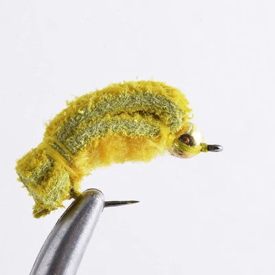 Turingmonkey Finished Fly GB Pellet #2 Saffron, Pack of 3