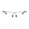 COTIA Men's Photochromic Bifocal Reading Glasses Sports Square Aluminum Magnesium Frame Transition Presbyopia Eyeglasses (silver, 3.5) view 2