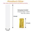 2x10 Inches Clear Cellophane Treat Bags With Twist Ties,100Pcs view 2