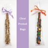 2x10 Inches Clear Cellophane Treat Bags With Twist Ties,100Pcs view 3