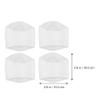 2pairs Arch Support Gel Inserts Silicone Foot Pads for Comfortable Cushions for Men Women Breathable Design for view 2