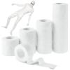 25 Yards 5 Rolls Halloween Mummy Bandage Wrap Self Adhesive Stretch Gauze Bandage Rolls Halloween Mummy Costume for Women Men Cosplay view 1