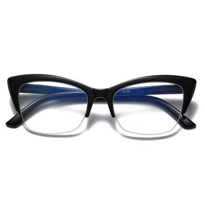 Bevi Blue Light Blocking Reading Glasses with Spring Hinges Magnifying Anti Eye Strain Glasses Men & Women R202104C1-3.00