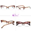 Bevi Blue Light Blocking Reading Glasses with Spring Hinges Magnifying Anti Eye Strain Glasses Men & Women R202104C4-4.00 view 4