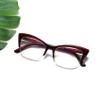 Bevi Blue Light Blocking Reading Glasses with Spring Hinges Magnifying Anti Eye Strain Glasses Men & Women R202104C3-1.25 view 3