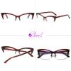 Bevi Blue Light Blocking Reading Glasses with Spring Hinges Magnifying Anti Eye Strain Glasses Men & Women R202104C3-1.25 view 4