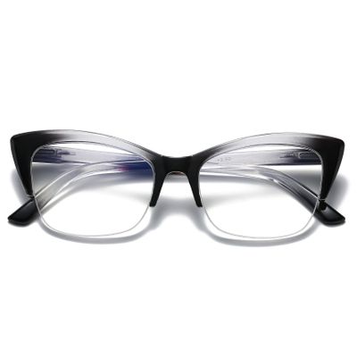 Bevi Blue Light Blocking Reading Glasses with Spring Hinges Magnifying Anti Eye Strain Glasses Men & Women R202104C2-1.25