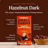 GoodSAM Hazelnut Dark Chocolate Bars - (Pack of 3)  70% Cacao Premium Organic Dark Chocolate with Roasted Hazelnuts  Fair Trade Snacks that Support Small Family Farms view 3