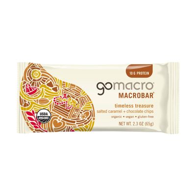 GoMacro Macrobar, Salted Caramel & Chocolate Chips, 2.3 Ounce