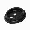1000-Count Plastic FoamAroma Coffee Cup Dome Lids Black Color | Fits 10/12/16/20/22 oz Hot Cups, Premium Aroma Enhancing | Hot Cup Factory view 3