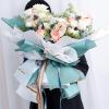 20 Sheets Flower Wrapping Papers Marble Flower Wrappers Waterproof Floral Bouquet Gift Package Paper Florist Packaging Supplies for Mother's Day Birthday Wedding Holiday Decoration view 3