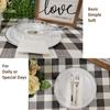 2-Ply Quilted Dinner Napkin 15" x 15" 8 Fold White Disposable Napkin (Pack of 150) view 2