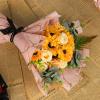 20 Sheets Flower Wrapping Papers Marble Flower Wrappers Waterproof Floral Bouquet Gift Package Paper Florist Packaging Supplies for Mother's Day Birthday Wedding Holiday Decoration view 4