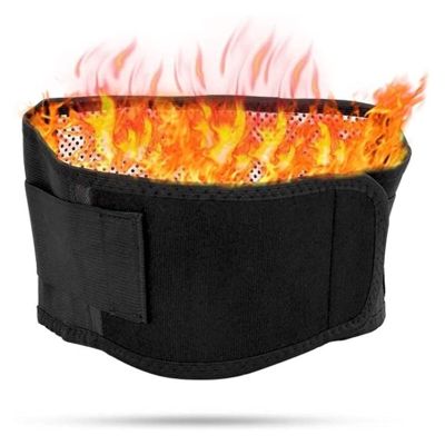 XMSM Lower Lumbar Support Back Brace for Men & Women Self-Heating Magnetic Therapy Back Pain Relief for Herniated Disc Sciatica Scoliosis (Size : Large)