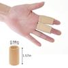 20 Pcs Finger Splints, Finger Sleeves Protectors Finger Brace Sport Finger Compression Sleeve Support Elastic Thumb Sleeves for Relieving Pain Arthritis Trigger Finger(Black+Skin Tone) view 3