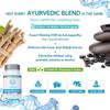 Ashwagandha & Shilajit - Ashwagandha KSM-66 1000mg & Purified Shilajit Extract 200mg (50% Fulvic Acid) - No Artificial fillers, Binders or Flow Agents - Suitable for Vegans view 4