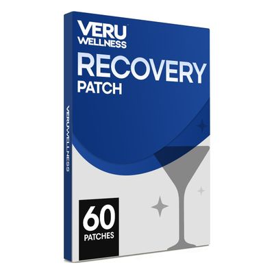 Wellness Tree Veru Party Recovery Patch - Natural Defense Before Party or After - 60 Count - Waterproof and Easy to Use