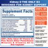 Kidney-D Kidney Supplement. Vitamin D Optimized for Kidney Support. Vitamin D3 and 7 Kidney Vitamins and Nutrients Designed for Kidney Health and More view 4
