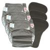 3 Pack Adult Cloth Diapers with Oversized Diaper Inserts, TPU Waterproof Nappy Reusable Washable Elderly Incontinence Care Protection Nappies Underwear for Men or Women, Waist 35.4-47.2Inches (L) view 1