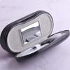 2 in 1 Contact Lens Case with Mirror - Double Sided Portable Glasses Case - Tweezers and Applicator Included - Perfect for Home Travel (Black) view 4