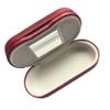 2 in 1 Glasses Case Len Box Double Sided Portable Contact Lens Case,Hard Shell Dual Eyeglass Cases Portable Travel Kit for Women& Men,Red view 4