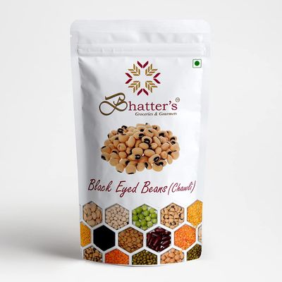 Bhatter's Indian Black Eyed Beans | Lobiya or Choula - 100% Natural & Pure with Premium Quality for Traditional Cooking- 1000 Grams
