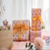 50 Sheets Pink Tissue Paper with Golden Heart for Baby Shower Wedding Valentine's Day Engagement Birthday Party Decorations,20 in x 28 in Each view 3
