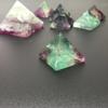 Natural Crystal Pyramid Purple Fluorite Specimen-Rainbow Fluorite_40mm view 2