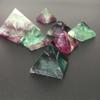 Natural Crystal Pyramid Purple Fluorite Specimen-Rainbow Fluorite_40mm view 4
