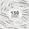 150 Pack Dental Floss Picks Individually Wrapped, Floss Single Bag, Travel Dental Floss, Unflavored Floss Picks, Dental Flossers, Floss Sticks, Tooth Floss, Dental Picks Disposable view 1
