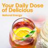 Dr. Smoothie Refreshers Peach Mango  Made with Real Fruit Juice  Drink Concentrate, No Artificial Colors, Shelf-Stable  Lightly Caffeinated with Green Coffee Extract (46 oz Bottle) view 3
