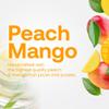 Dr. Smoothie Refreshers Peach Mango  Made with Real Fruit Juice  Drink Concentrate, No Artificial Colors, Shelf-Stable  Lightly Caffeinated with Green Coffee Extract (46 oz Bottle) view 4