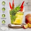 Square Dessert Cup - 5.5 ounce - 350 Count - Spoons Included - Clear Plastic - Large Appetizer Cup -Tall Dessert Cup-Tasting Cup- Parfait Cup-Disposable or Reusable view 2