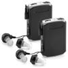 Rechargeable Personal Sound Amplifier - Pack of 2, Lightweight Compact Pocket Sounds Voice Enhancer Audio Hearing Device w/Background Noise Reduction Digital Hearing for Adults and Seniors view 1