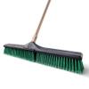 Eyliden Heavy Duty Push Broom 24" - Garage Sweeper Shop Brooms with 66" Long Handle, Outdoor Stiff Bristles Concrete Push Broom for Sidewalk Driveway Yard Patio Deck Warehouse Sweeping, Sweep Snow view 1